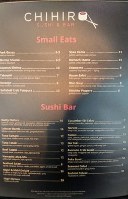 Menu photo 8 Chihiro Sushi & Bar Euless, TX Menu photo 8 Chihiro Sushi & Bar Euless, TX