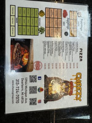 Menu photo 1 Cheezy Dearborn, MI