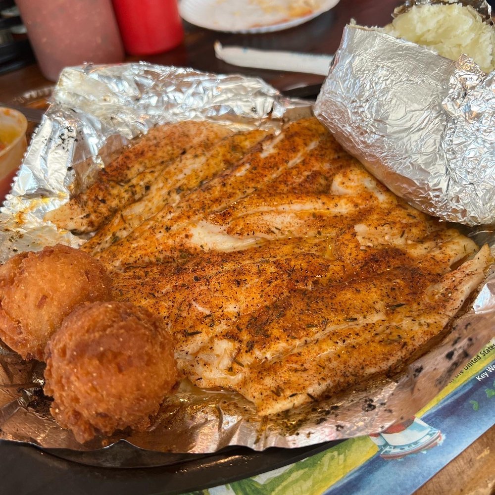 Seafood Kitchen - Trigger fish. Fresh catch of the day - Seafood Near Me - Atlantic Beach, Florida