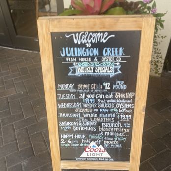 The Boathouse - Weekly specials - Seafood Near Me - Saint Johns, Florida