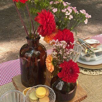 Samuel P Taylor State Park - Florals and table decor by Picnic Potential - Parks Near Me - Lagunitas, California
