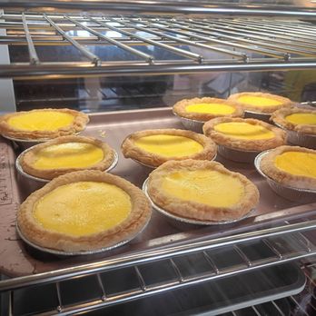 Nom Nom Bistro - Dan tat fresh out of the oven. - Dim Sum Near Me - Millbrae, California Nom Nom Bistro - Dan tat fresh out of the oven. - Dim Sum Near Me - Millbrae, California