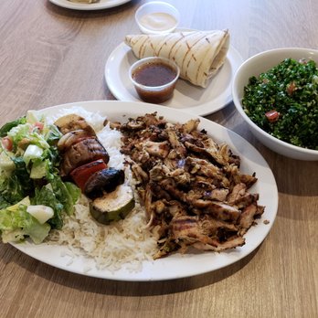 Zaytune Mediterranean Grill - Chicken Shawarma plate. So good! - Mediterranean Near Me - Chicago, Illinois Zaytune Mediterranean Grill - Chicken Shawarma plate. So good! - Mediterranean Near Me - Chicago, Illinois