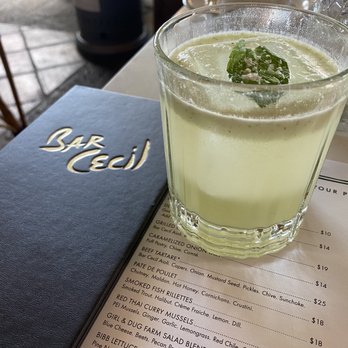 Bar Cecil - Cactus slim specialty cocktail - Cocktail Bars Near Me - Palm Springs, California