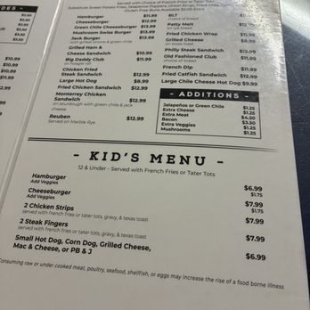 Big Daddy's Diner - Menu - American Near Me - Cloudcroft, New Mexico