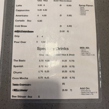 La Gare Café - Menu - Coffee & Tea Near Me - Perris, California