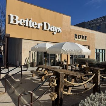 Better Days - Outside seating with wheelchair ramp accessibility - Coffee & Tea Near Me - Las Vegas, Nevada Better Days - Outside seating with wheelchair ramp accessibility - Coffee & Tea Near Me - Las Vegas, Nevada