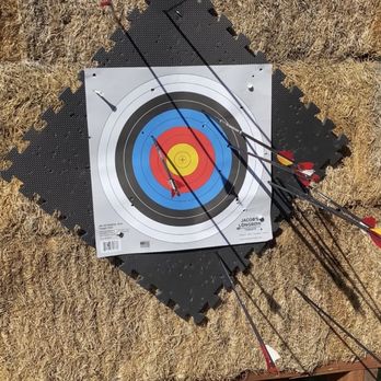 Area Archery - After a few rounds, getting closer to bullseye! - Archery Near Me - Van Nuys, California