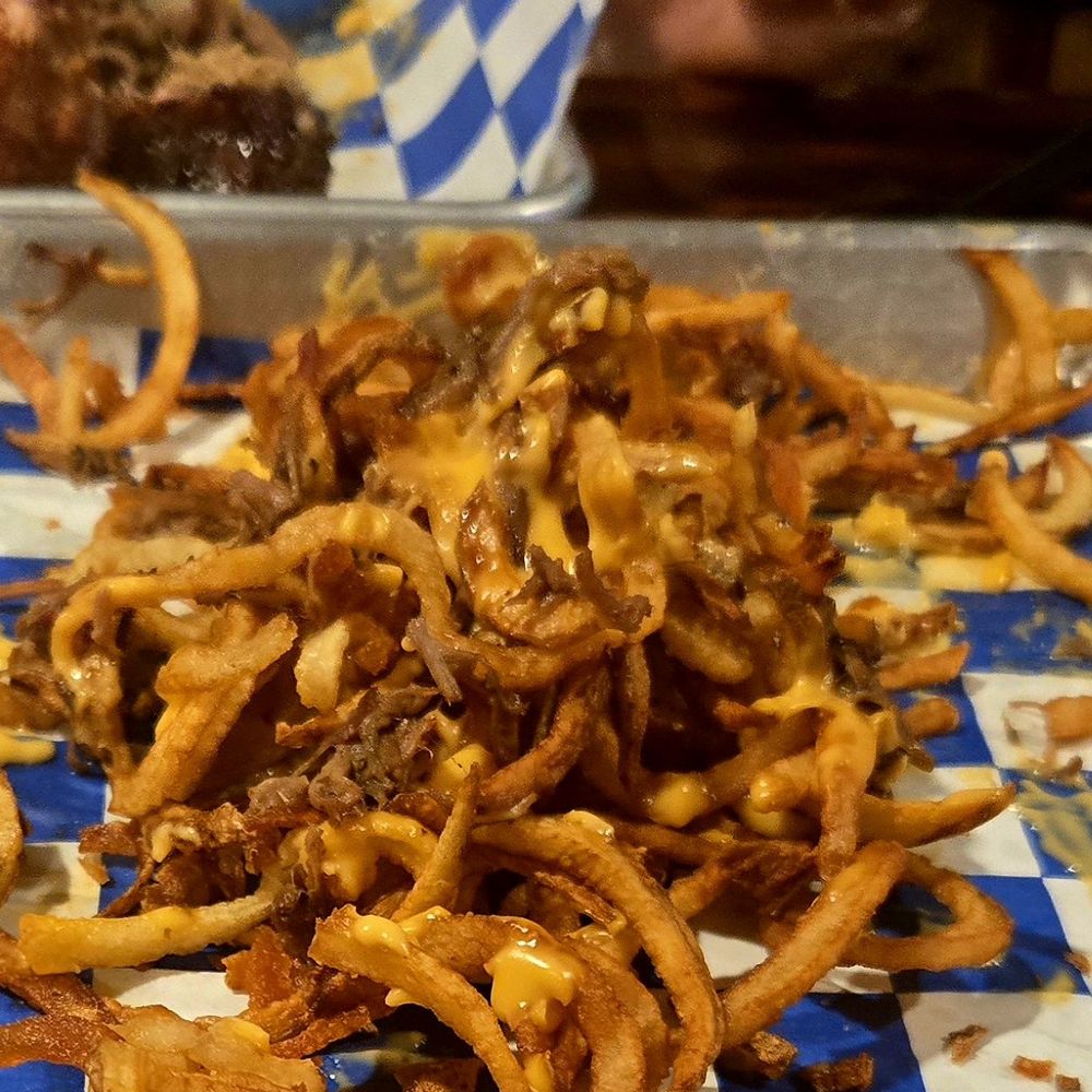 Loaded fries with brisket Loaded fries with brisket
