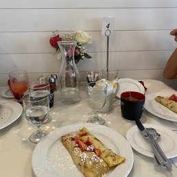 Nutella strawberry crepe Nutella strawberry crepe