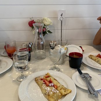 The Bistro at La Tourelle - Nutella strawberry crepe - New American Near Me - Ithaca, New York The Bistro at La Tourelle - Nutella strawberry crepe - New American Near Me - Ithaca, New York