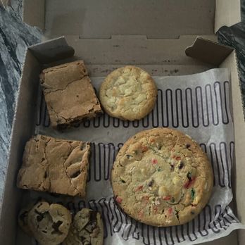 Insomnia Cookies - Here's a photo of the 4 x 4 meaning 8 cookies box that I paid $30 for on my first and clearly last time visiting insomnia cookies today - Desserts Near Me - Cleveland, Ohio Insomnia Cookies - Here's a photo of the 4 x 4 meaning 8 cookies box that I paid $30 for on my first and clearly last time visiting insomnia cookies today - Desserts Near Me - Cleveland, Ohio