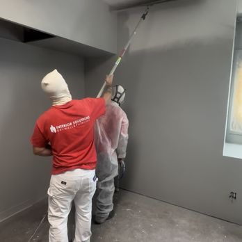 Interior Solutions Drywall & Painting - Our team bringing another commercial space to life with professional interior paint application. - Drywall Installation & Repair Near Me - Joplin, Missouri Interior Solutions Drywall & Painting - Our team bringing another commercial space to life with professional interior paint application. - Drywall Installation & Repair Near Me - Joplin, Missouri