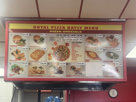 Menu photo 1 Royal Pizza Van Nuys, CA