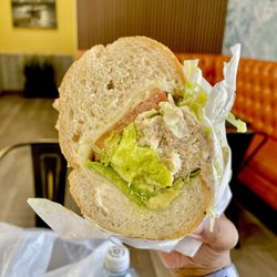 Sip and Bite Bistro - Tuna sandwich with avocado
