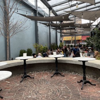 Faubourg Montclair - Their indoor seating that feels like outdoor seating - French Near Me - Montclair, New Jersey