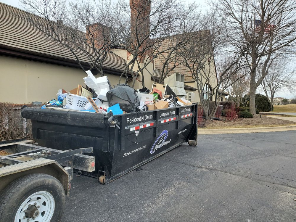 TIME 2 DUMP IT 23815 W Industrial Dr S, Plainfield, IL Yelp