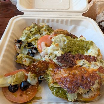 Mariposa Baking Company - A sandwich with pesto and artichokes. Very good if you're looking for something light and veggie forward. - Bakeries Near Me - Oakland, California
