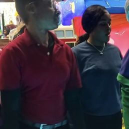 those are 2 of the staff that were disrespectful. RED SHIRT