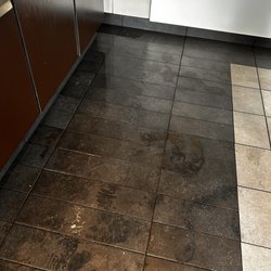 McDonald's - Wet and dirty floors