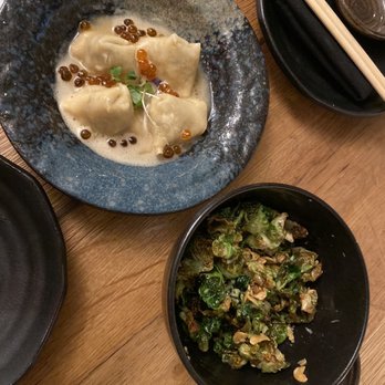 Ozumo - Gyoza and Brussels sprouts - Izakaya Near Me - San Jose, California