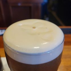 THE CLADDAGH IRISH PUB - Cloverleaf with every pour by Jill!! Nice touch