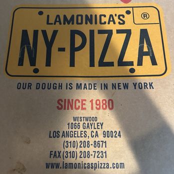 Lamonica's NY Pizza - Pizza Near Me - Los Angeles, California Lamonica's NY Pizza - Pizza Near Me - Los Angeles, California