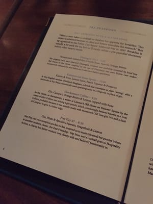 Menu photo 5 Hawksmoor Manchester Manchester, XGM