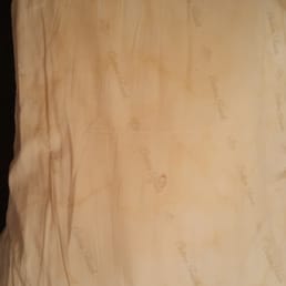 The spare pillow.  Thank goodness my daughter brought one from home.