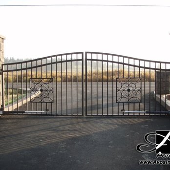 Avos Inc - Wrought Iron Engineering - Battleground wa driveway operating gate. - Fences & Gates Near Me