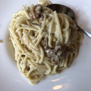 Carmelina's - Carbonara pasta was chewy, rich, and so tasty! - Italian Near Me - Boston, Massachusetts Carmelina's - Carbonara pasta was chewy, rich, and so tasty! - Italian Near Me - Boston, Massachusetts