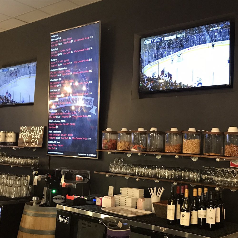 Compass Rose Brewery - Drink Menu, Snack Options, Wine Selection - Breweries Near Me - Raleigh, North Carolina
