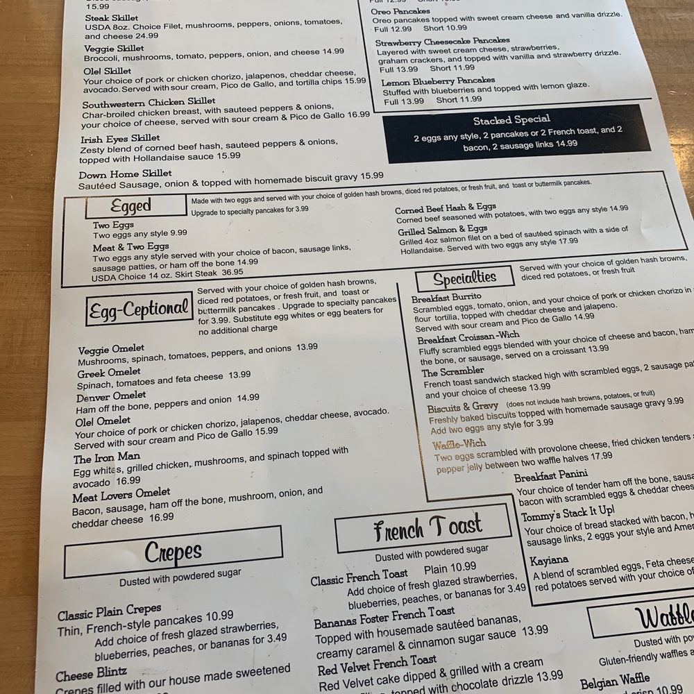 Stacked - Menu 11/17/23 - Breakfast & Brunch Near Me - Oak Lawn, Illinois Stacked - Menu 11/17/23 - Breakfast & Brunch Near Me - Oak Lawn, Illinois