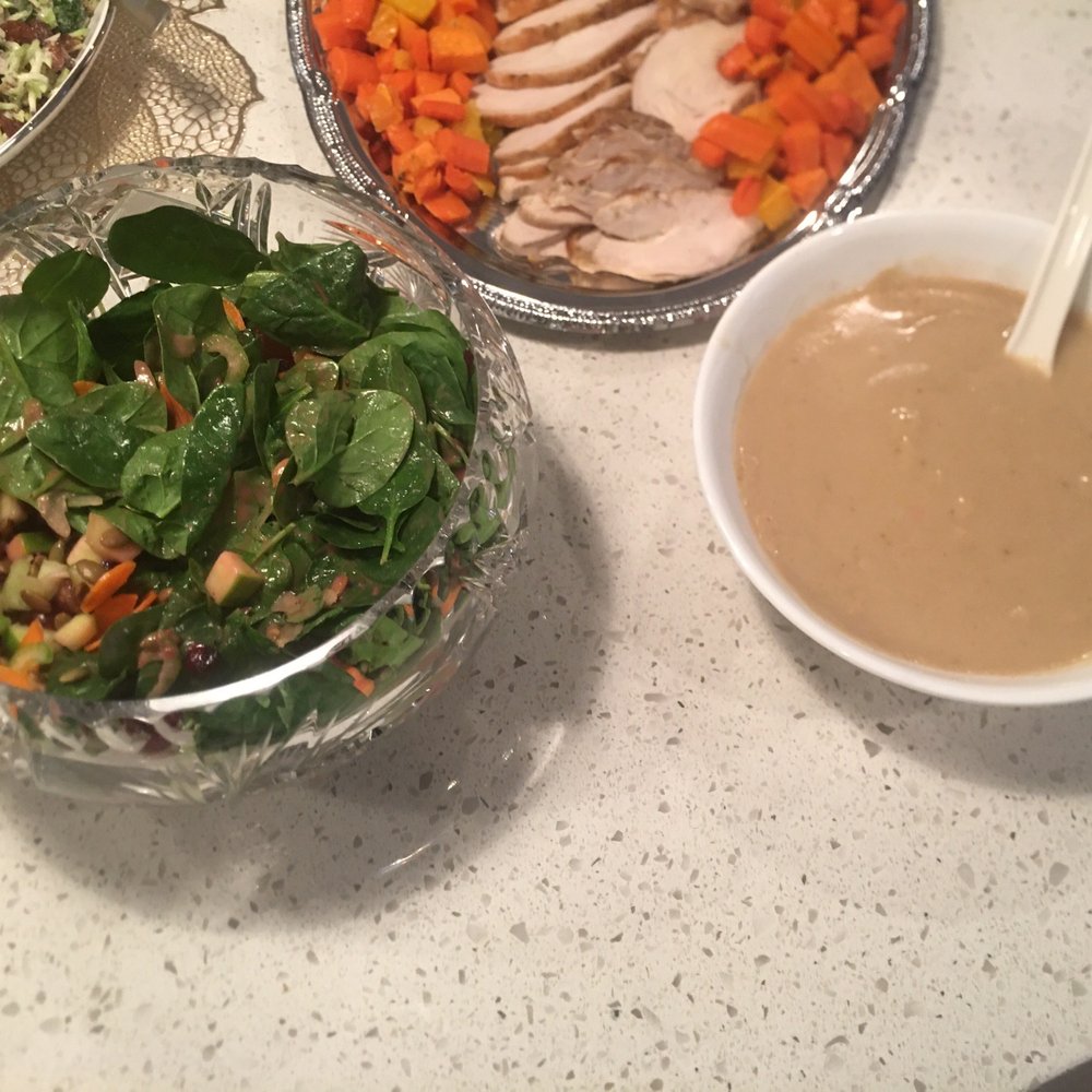 Batch Food - Harvest salad and gravy (Thanksgiving dinner for 6 people) - good portion sizes. - Food Delivery Services Near Me - Langley, British Columbia