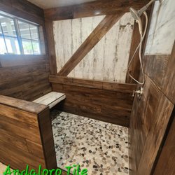 Andaloro Tile - Custom walk-in tile shower remodeling lic&bonded . Farm house style