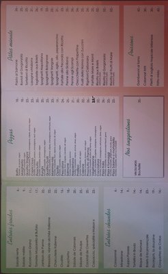 Menu photo 2 La Trattoria da Tonino Geneva, GE Menu photo 2 La Trattoria da Tonino Geneva, GE