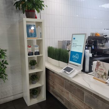 Lotus Coffee & Tea  - Order Menu and payment kiosk. - Bubble Tea Near Me - Carson, California