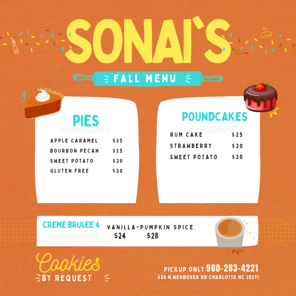 Sonai's Bakery Logo