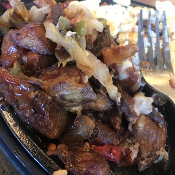 Denny's - Country-Fried steak and eggs (sizzlin skillet) - Diners Near Me - Victorville, California
