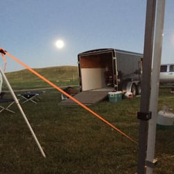 Creekside Campground - We had a decent set up this year.