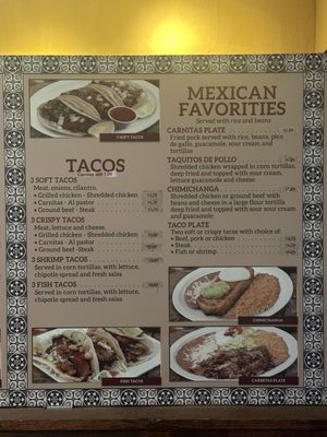 Menu photo 1 Los Cerros Mexican Grill El Sobrante, CA Menu photo 1 Los Cerros Mexican Grill El Sobrante, CA