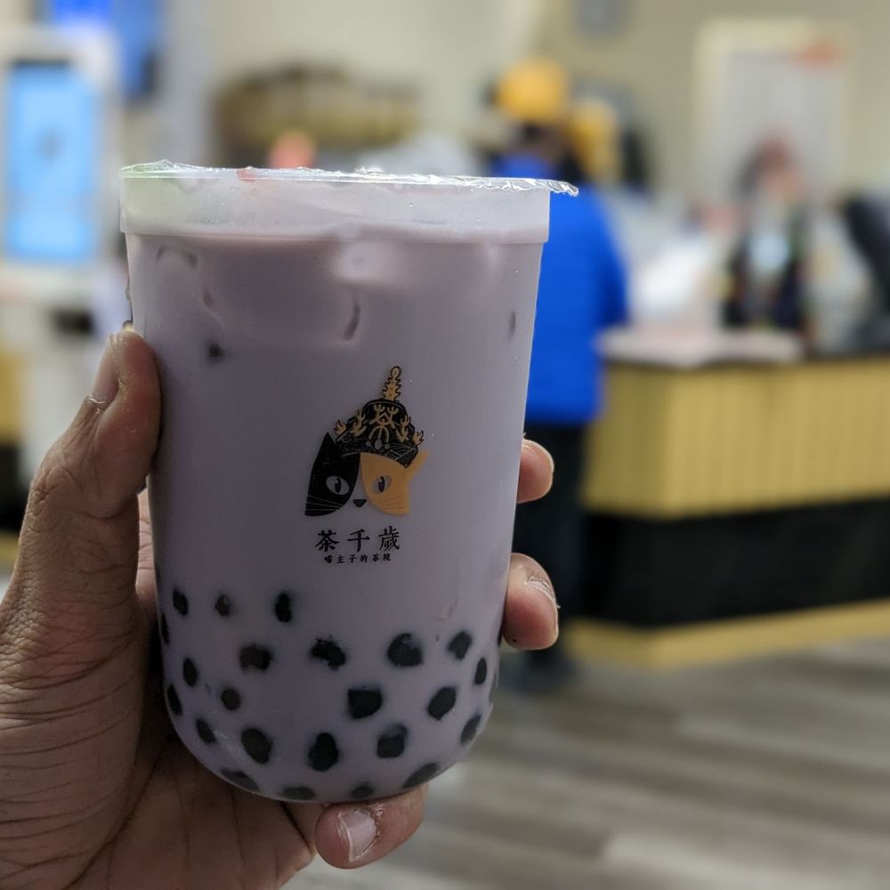 Timeless Tea - Taro Milk Tea with Boba - Bubble Tea Near Me - Bellevue, Washington