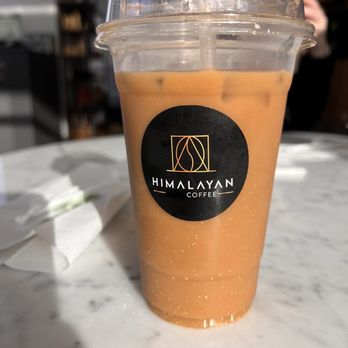 Himalayan Coffee - Americano with Almond Milk. - Coffee & Tea Near Me - Seattle, Washington Himalayan Coffee - Americano with Almond Milk. - Coffee & Tea Near Me - Seattle, Washington
