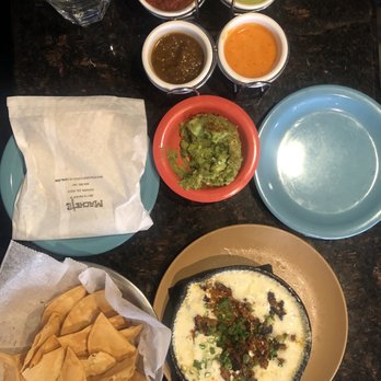 Machete Tequila + Tacos - Queso Quesos Fundidos and Guacamole with chips & salsa - Mexican Near Me - Denver, Colorado