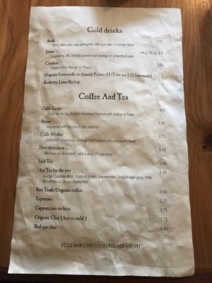 Menu photo 4 Artemisia Cafe Portland, ME