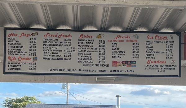 Menu photo 1 Gene's Root Beer Anderson, IN
