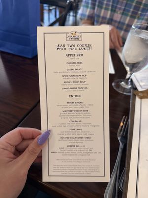 Menu photo 1 Mirabelle Restaurant & Tavern Stony Brook, NY Menu photo 1 Mirabelle Restaurant & Tavern Stony Brook, NY