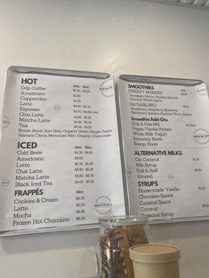 Menu photo 8 Mind The Gap Coffee Monroe Township, NJ