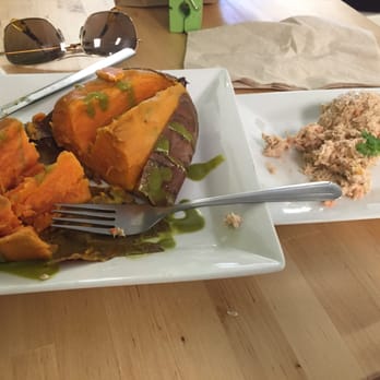 My Organic Corner - Tuna with sweet potato (pesto) - Vegetarian Near Me - Weston, Florida My Organic Corner - Tuna with sweet potato (pesto) - Vegetarian Near Me - Weston, Florida