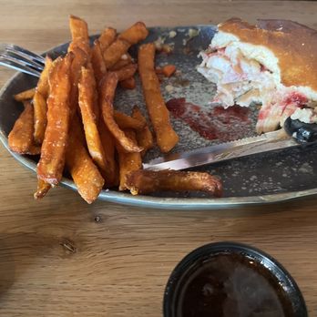 The State - Thanksgiving between the bun (burger of the month) - forgot to take photo before he ate it. - Whiskey Bars Near Me - Monrovia, California The State - Thanksgiving between the bun (burger of the month) - forgot to take photo before he ate it. - Whiskey Bars Near Me - Monrovia, California